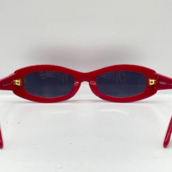 Chanel Red Vintage Sunglasses - Picture 2 of 4